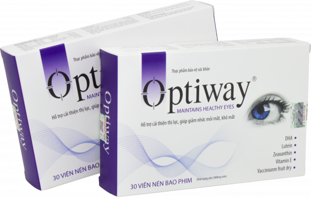 Optiway với cơ chế tác động kép bảo vệ đôi mắt